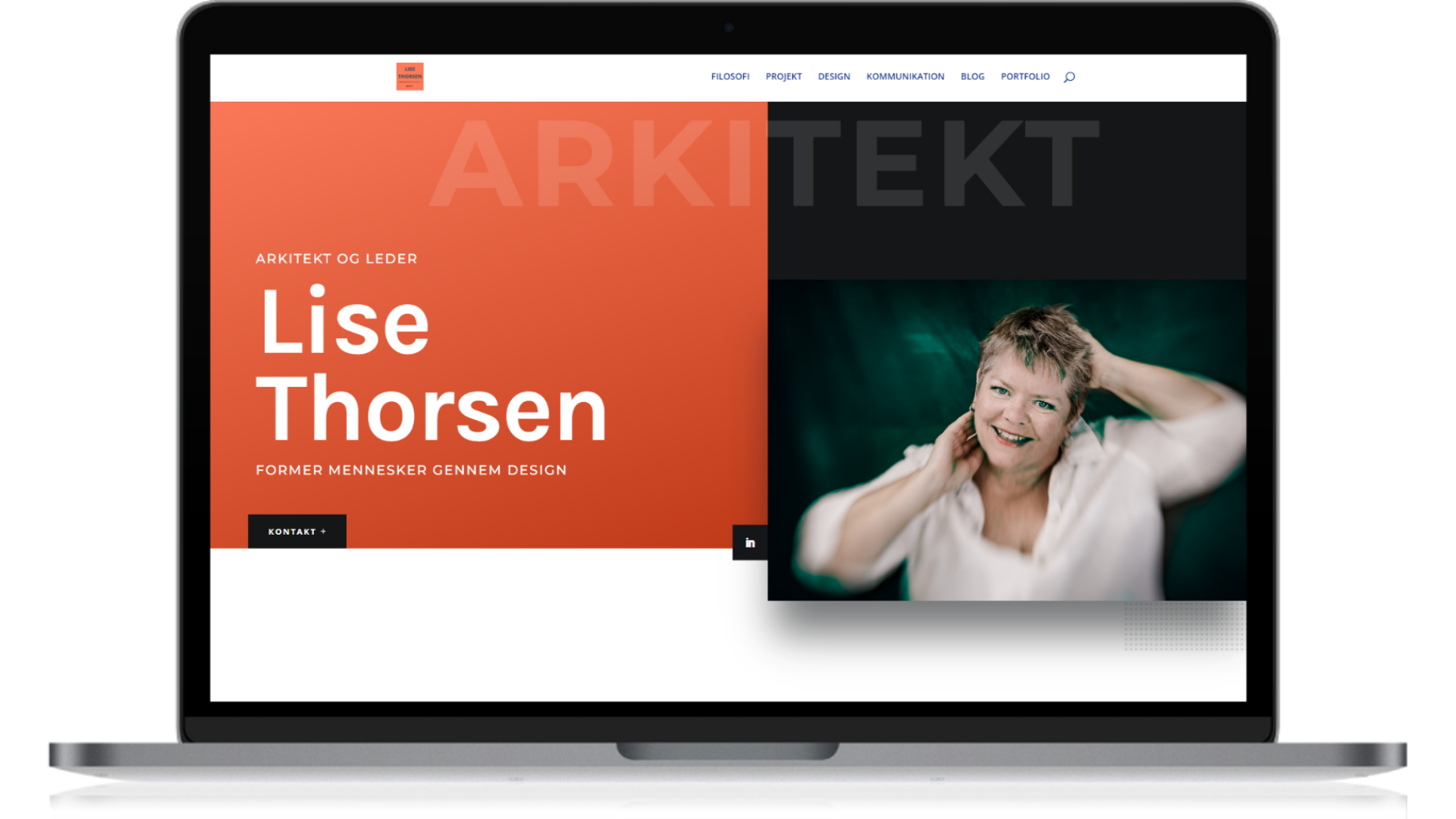 Webdesign Arkitekt Lise Thorsen